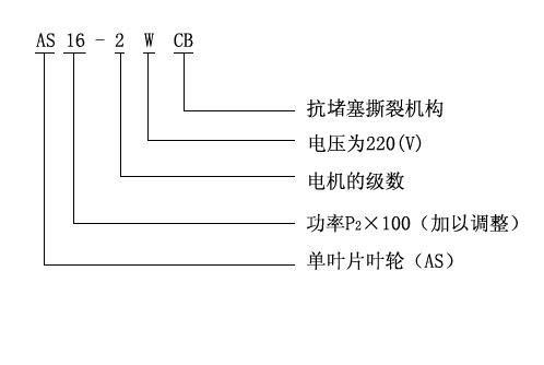 AS/AV型潜水式小黄片下载安装型号意义